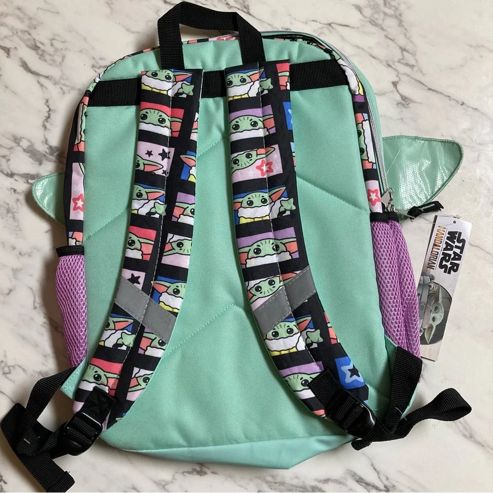 NEW Disney Star Wars Baby Yoda Mandalorian Backpack